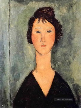  porträt - Porträt einer Frau  1919 Amedeo Modigliani